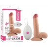 Вібратор LoveToy The Ultra Soft Dude Vibrating Тілесний 17.5 см