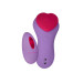 Вібратор у трусики FairyGasm HeartGem violet, на магніті, пульт ДК