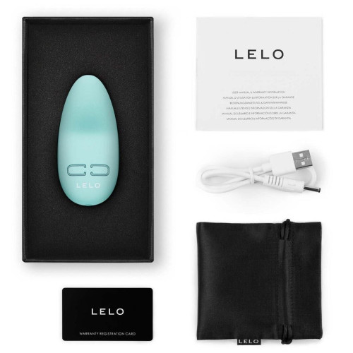 Минивибратор для клитора LELO Lily 3 Polar Green, 10 режимов, очень мощный