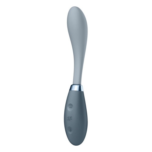 Вибратор Satisfyer G-Spot Flex 3 Grey, гибкий ствол с фиксацией положения