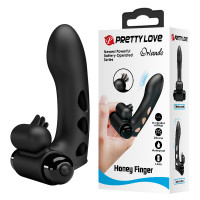 Насадка на палец Pretty Love Orlando Honey Finger Vibrator Black