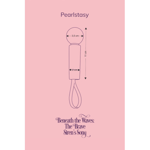 Минивибромассажер FairyGasm Pearlstasy blue