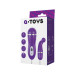 Віброяйце Toyfa A-Toys ABS пластик Фіолетове 5.5 см