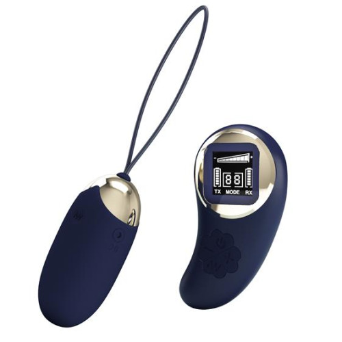 Виброяйцо Pretty Love Mina Vibrating Egg Blue