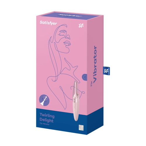 Вибратор для клитора Satisfyer Twirling Delight Розовая
