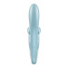 Вибратор-кролик Satisfyer Touch Me Blue, двойной отросток, 3 мощных мотора