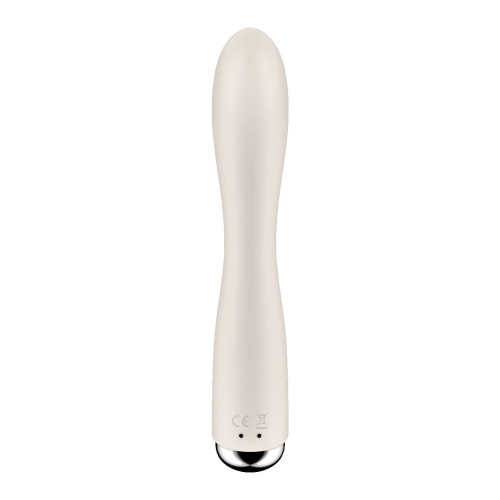 Вібратор-кролик з ротацією Satisfyer Spinning Rabbit 1 Beige, 3 мотори