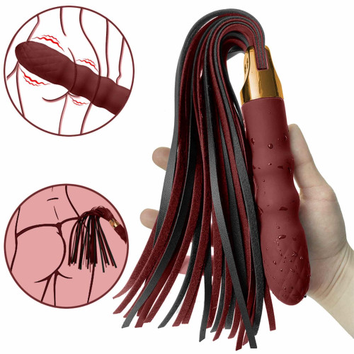 Вибратор-флогер- Virbating Flogger