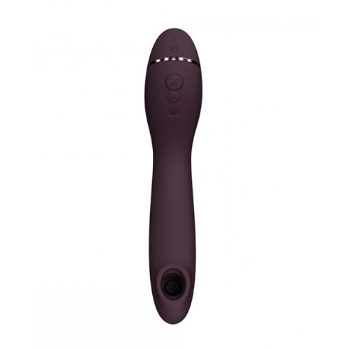 Вибратор для точки G c вакуумной стимуляцией Womanizer OG Aubergine