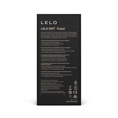 Клиторальный вибратор LELO DOT Travel Purple