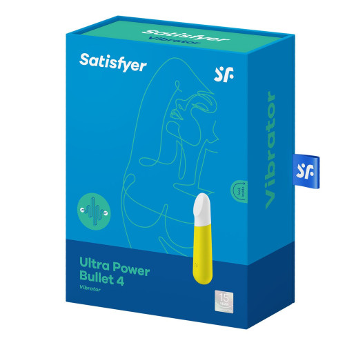 Виброшар перезаряжаемый Satisfyer Ultra Power Bullet 4 Yellow