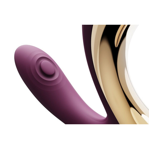 Вібратор-пульсатор з вакуумною насадкою Zalo – Talis G-Spot PulseWave Vibrator Velvet Purple