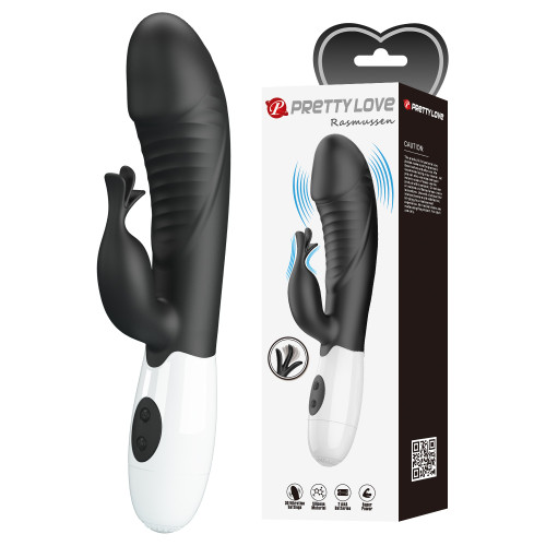 Вибратор Pretty Love Rasmussen Dual Vibrator Black