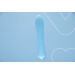 Вибратор с подогревом FairyGasm WowGenie blue, подогрев до 42 °C