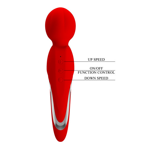 Вибромассажер Pretty Love Walter Massager Red