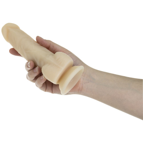 Фалоімітатор з вібрацією та ротацією Naked ADDICTION Chris 7' Rotating & Vibrating Dong, пульт ДК