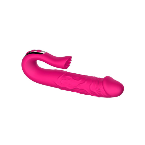 Вибратор B - Series Cute Realistic Tongue Stimulating Dildo Vibrator