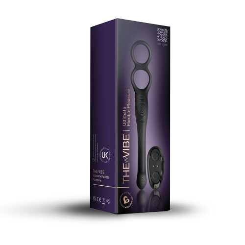 Універсальний вібратор з ерекційним кільцем Rocks Off The-Vibe, оновлена ​​версія