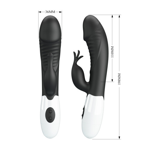 Вибратор Pretty Love Rasmussen Dual Vibrator Black