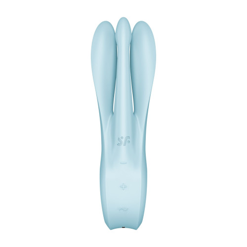 Кліторальний вібратор Satisfyer Threesome 1 Light Blue