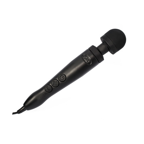 Вибромассажер DOXY Die Cast 3 Matt Black, очень мощный, питание 220В, металлический корпус