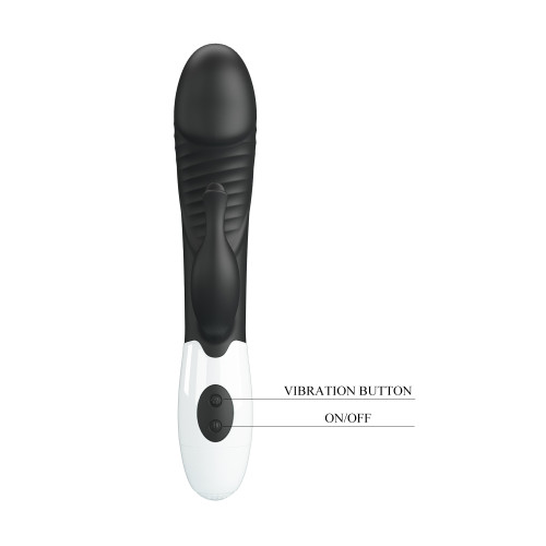 Вибратор Pretty Love Rasmussen Dual Vibrator Black