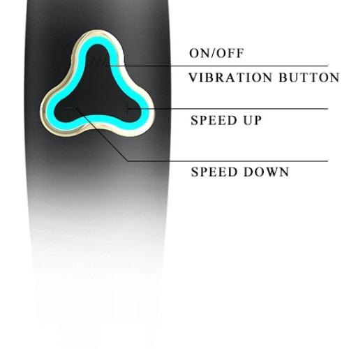 Вібромасажер Pretty Love Body Wand Black