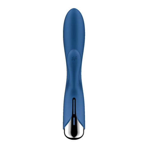 Вібратор-кролик з ротацією Satisfyer Spinning Rabbit 1 Blue, 3 мотори