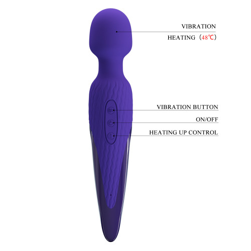 Вибромассажер Pretty Love Antony Heat Massager Blue