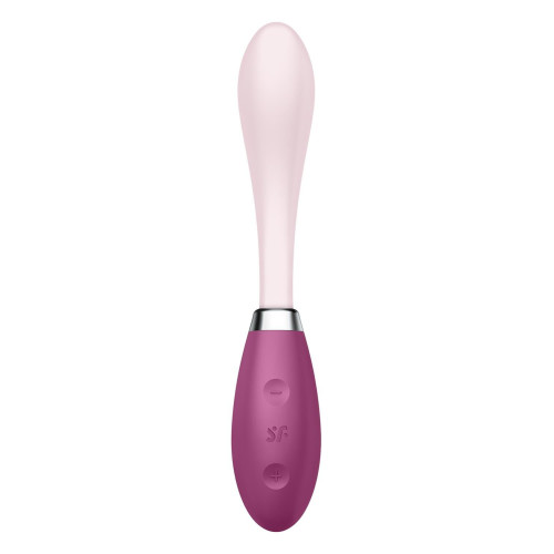 Вибратор Satisfyer G-Spot Flex 3 Red, гибкий ствол с фиксацией положения