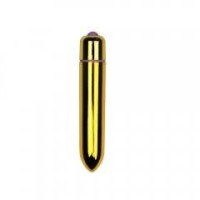 Виброшарики LoveToy XLoveToyBasic Bullet Long 10 Speeds Gold Виброшарики LoveToy XLoveToyBasic Bullet Long 10 Speeds Gold