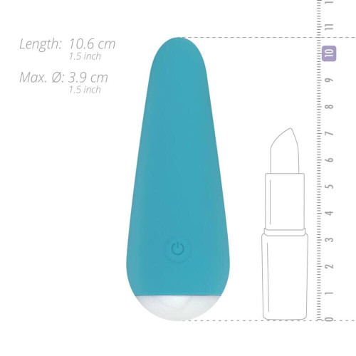 Мінівібратор Cala Azul – Julia Mini Vibrator, дуже ніжний, 10 режимів