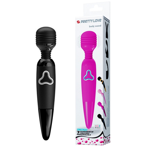 Вібромасажер Pretty Love Body Wand Black