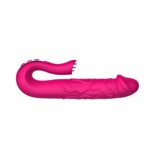 Вибратор B - Series Cute Realistic Tongue Stimulating Dildo Vibrator