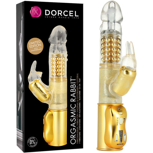 Вибратор Marc Dorcel Orgasmic Rabbit Золотой