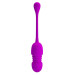 Виброяйцо Pretty Love Callie Thrusting Vibrating Egg Purple