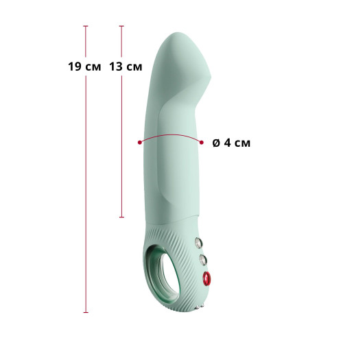 Пульсатор для точки G Fun Factory STRONIC G FORTE sage green, 8 режимов, супермощный