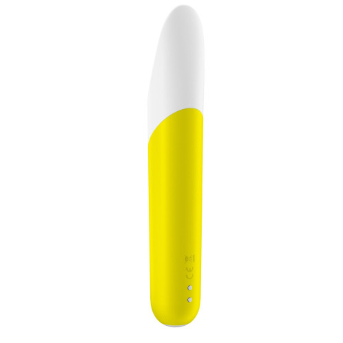 Минивибратор с гибким язычком Satisfyer Ultra Power Bullet 7 Желтый