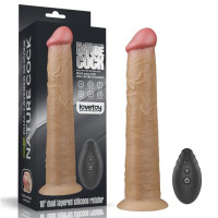 Вибратор LoveToy DualLoveToyLayered Silicone Rotator 10 Flesh
