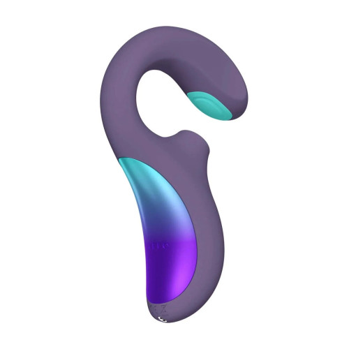 Кліторально-вагінальний звуковий стимулятор LELO Enigma Double Sonic Cyber Purple