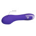 Вибратор Pretty Love Elemental Vibrator Blue