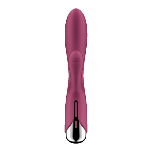 Вібратор-кролик з ротацією Satisfyer Spinning Rabbit 1 Red, 3 мотори