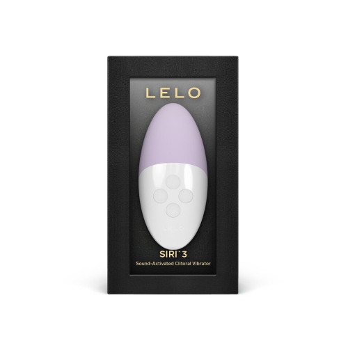 Музичний вібратор для клітора LELO SIRI 3 Calm Lavender, вібрації в ритмі звуків без смартфона