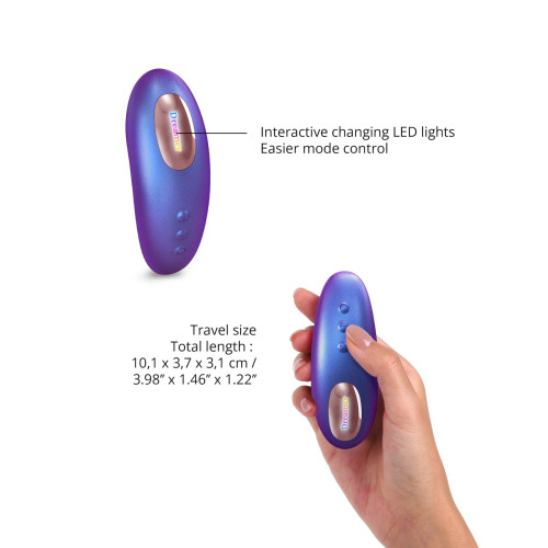 Вакуумний кліторальний стимулятор Love To Love DREAMER – IRIDESCENT NIGHT, пестощі язичком, пульт