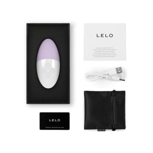 Музичний вібратор для клітора LELO SIRI 3 Calm Lavender, вібрації в ритмі звуків без смартфона
