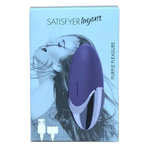 Мощный вибратор Satisfyer Lay-On Фиолетовый