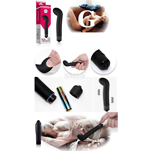 Вібратор для точки G LoveToy iWhizz G Чорний
