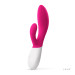 Вібратор-кролик LELO Ina Wave 2 Cerise, манливий рух стовбура + вібрації