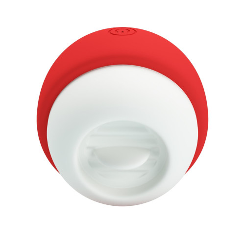 Кліторальний стимулятор Pretty Love Apple Secret Red, 12 licking settings