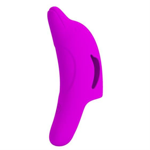 Вибронасадка на палец Pretty Love Delphini Fingering Vibrator Purple